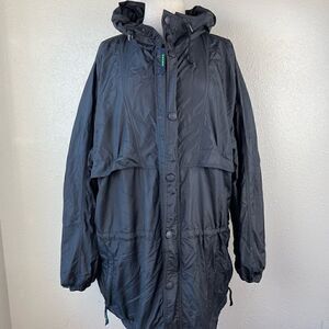 Eddie Bauer EBTEK Black Jacket Size XL EUC